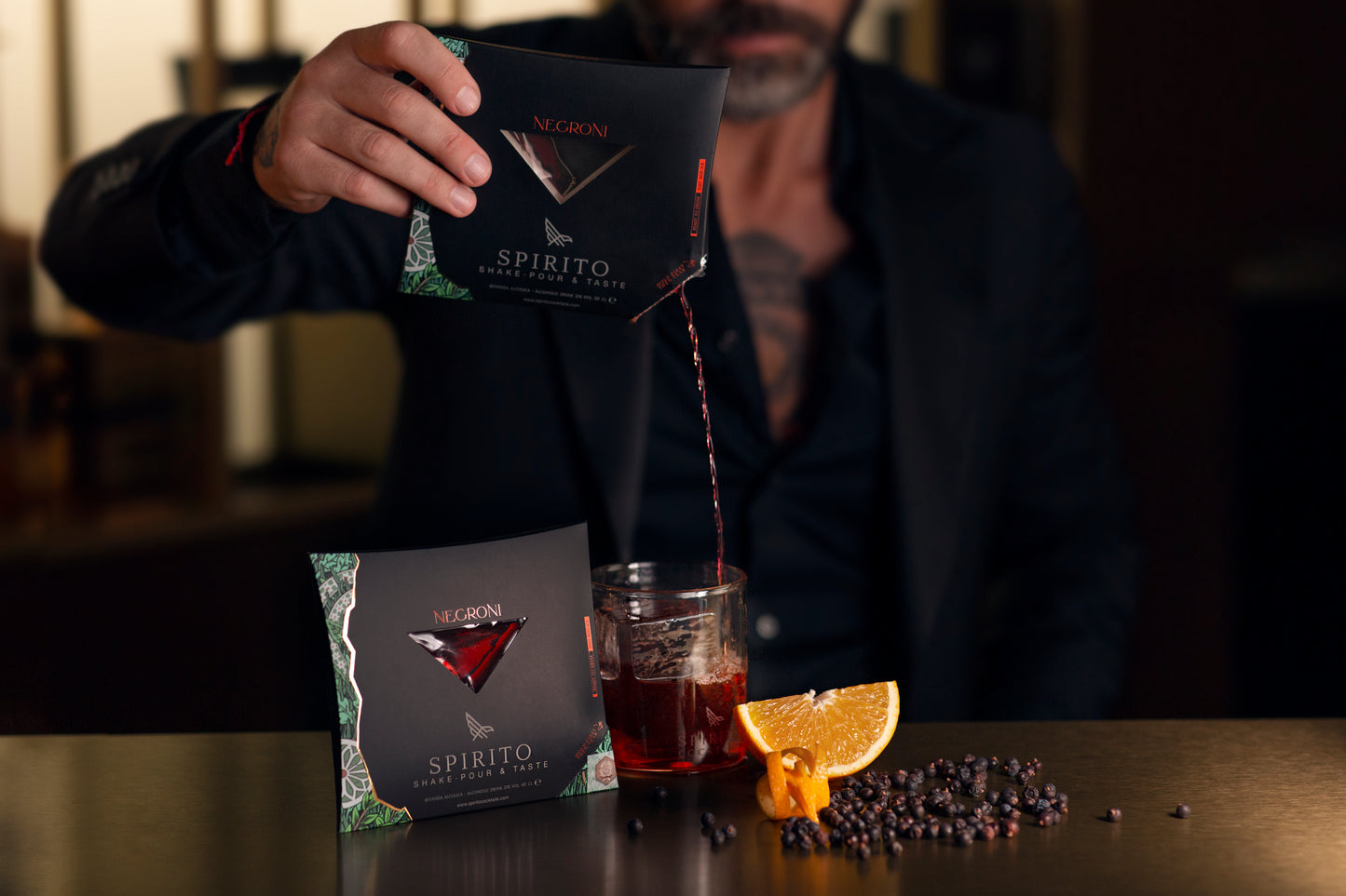 5 single BOX - NEGRONI
