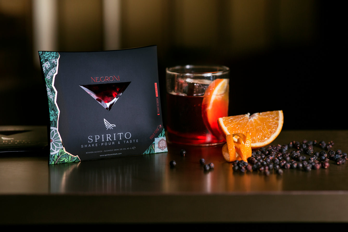 5 single BOX - NEGRONI